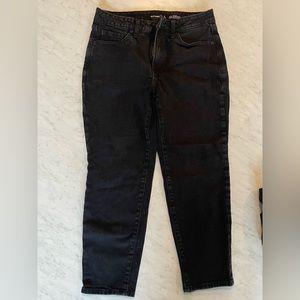 Old Navy O.G. Straight Black Jean Size 8P